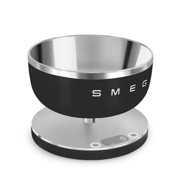 Balance de cuisine SMEG Noir Mat KSC01BLMWW - Livraison rapide & Promo