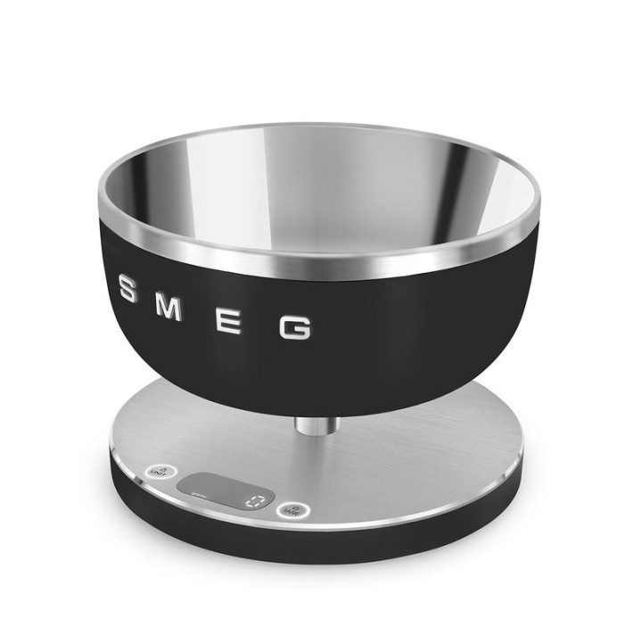 Balance de cuisine SMEG Noir Mat KSC01BLMWW - Livraison rapide & Promo