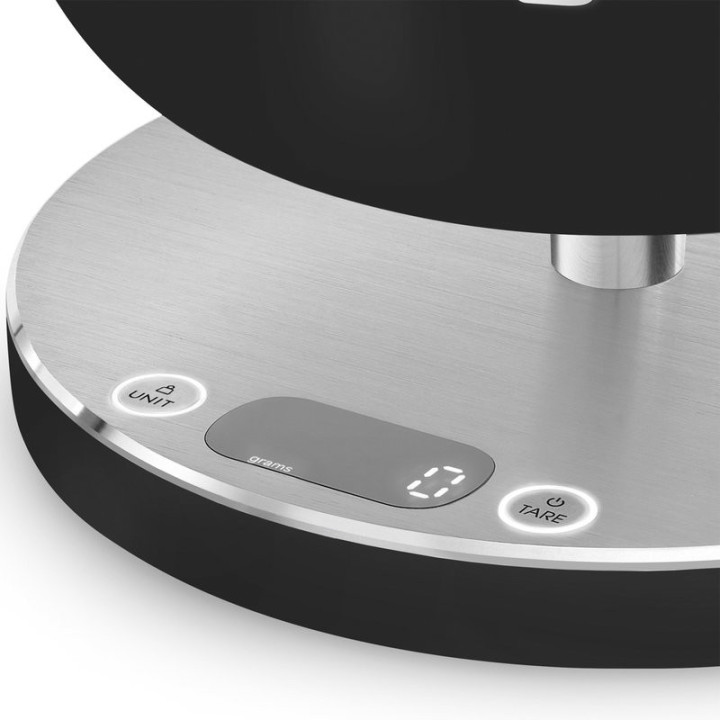 Balance de cuisine SMEG Noir Mat KSC01BLMWW - Livraison rapide & Promo
