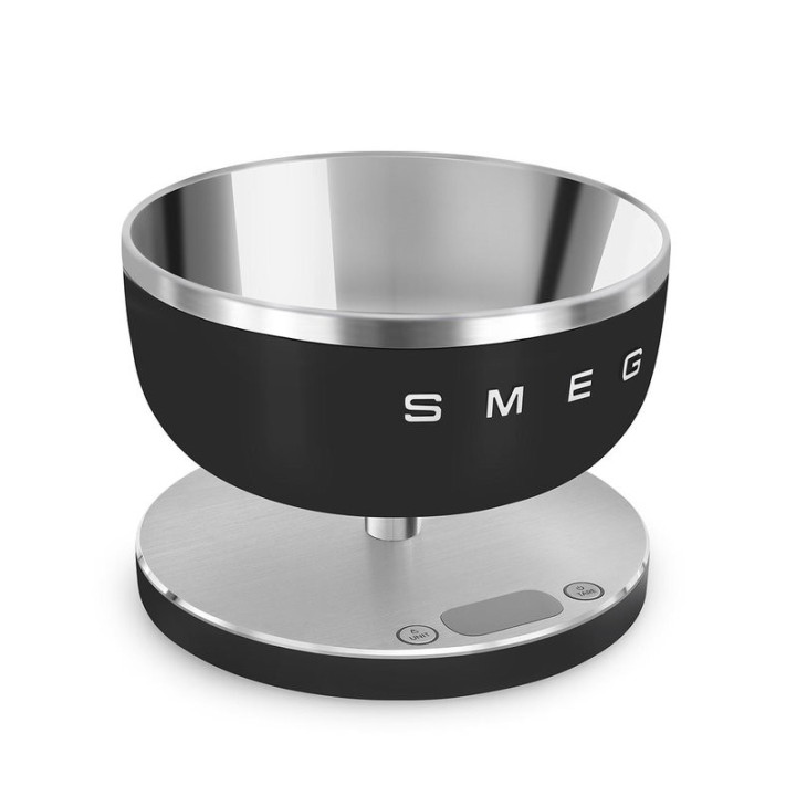 Balance de cuisine SMEG Noir Mat KSC01BLMWW - Livraison rapide & Promo