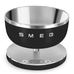 Balance de cuisine SMEG Noir Mat KSC01BLMWW - Livraison rapide & Promo