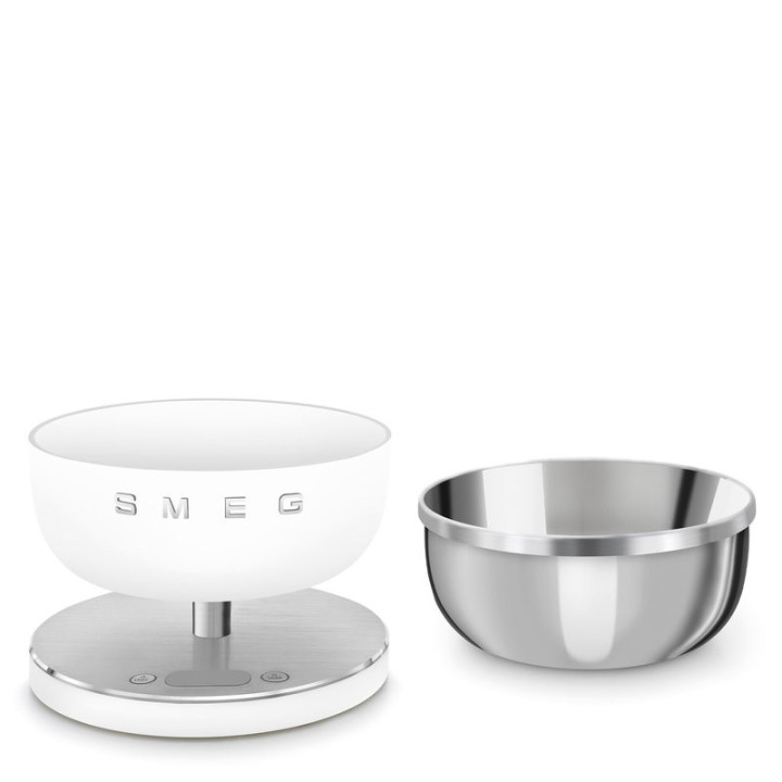 Balance de cuisine SMEG Blanc Mat KSC01WHMWW – Promo & livraison rapide