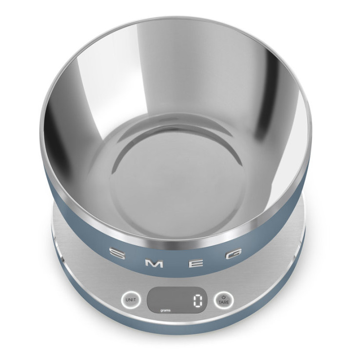 Balance de cuisine SMEG Bleu Orage Mat KSC01SBMWW – Offres & livraison rapide – Ménachoc
