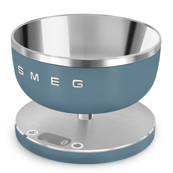 Balance de cuisine SMEG Bleu Orage Mat KSC01SBMWW – Offres & livraison rapide – Ménachoc