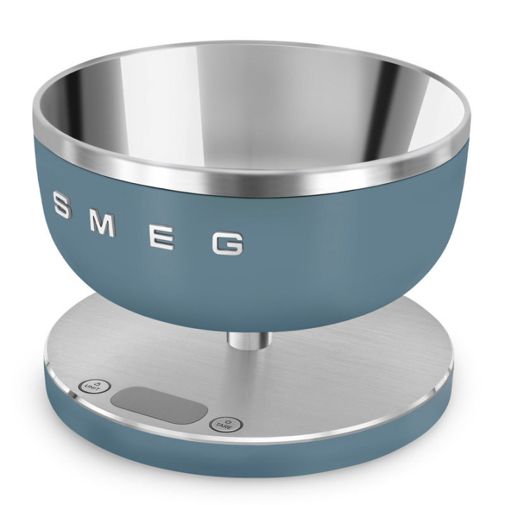 Balance de cuisine SMEG Bleu Orage Mat KSC01SBMWW – Offres & livraison rapide – Ménachoc