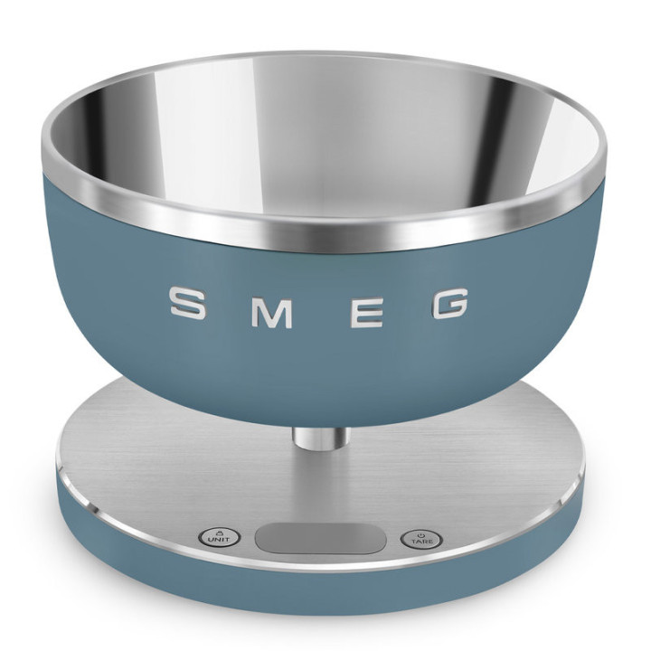 Balance de cuisine SMEG Bleu Orage Mat KSC01SBMWW – Offres & livraison rapide – Ménachoc