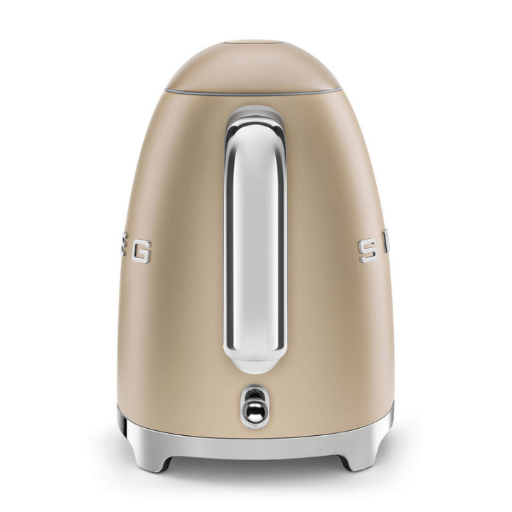 Bouilloire SMEG KLF03CHMEU champagne mat poignée robuste