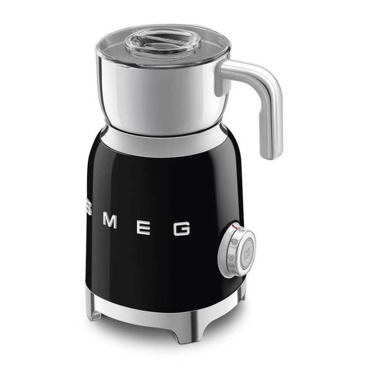 Chocolatière SMEG Noir MFF11BLEU - Multifonction et Mousseur - Ménachoc