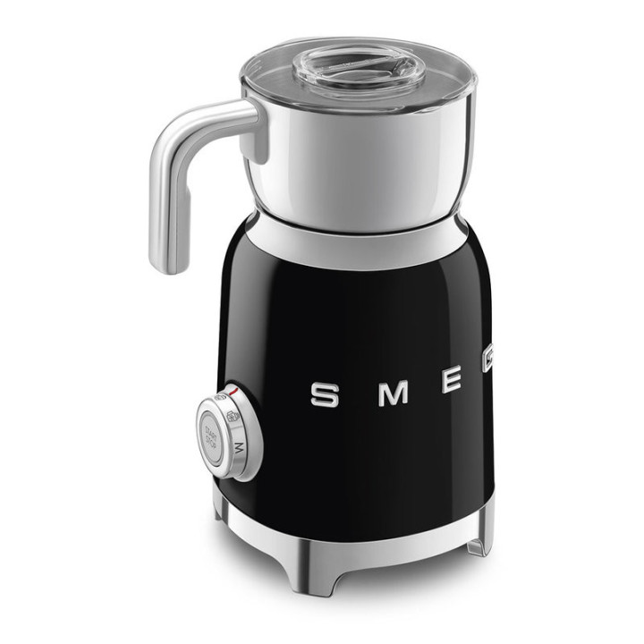 Chocolatière SMEG Noir MFF11BLEU - Multifonction et Mousseur - Ménachoc