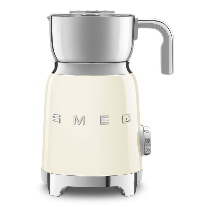 Chocolatière SMEG Crème MFF11CREU – Multifonction & Mousseur | Ménachoc