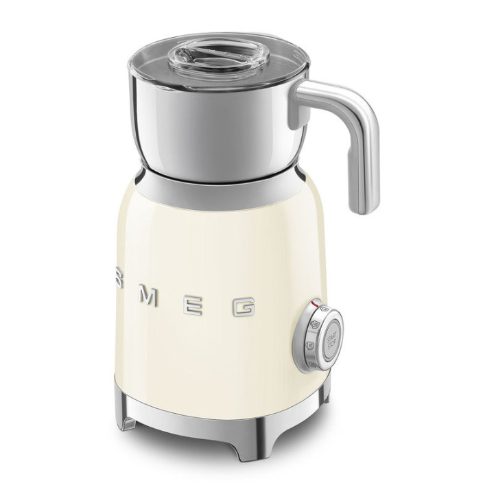 Chocolatière SMEG Crème MFF11CREU – Multifonction & Mousseur | Ménachoc
