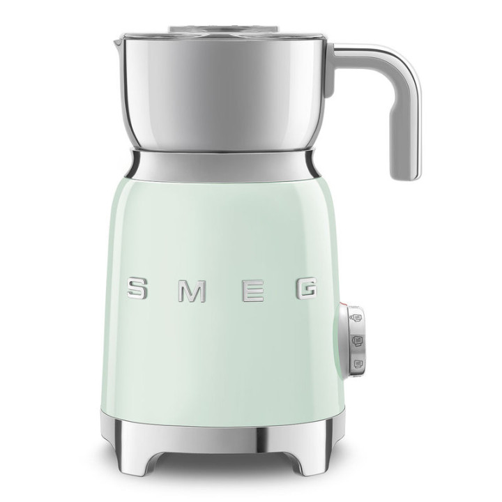 Chocolatière SMEG Vert d’eau MFF11PGEU – Multifonction & Mousseur | Ménachoc