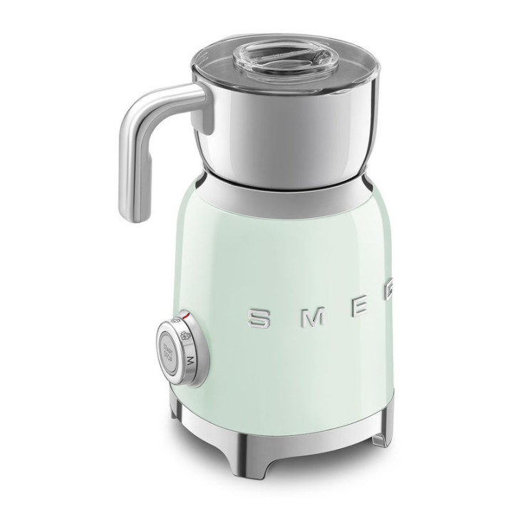 Chocolatière SMEG Vert d’eau MFF11PGEU – Multifonction & Mousseur | Ménachoc