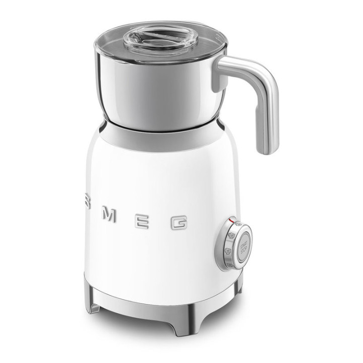 Chocolatière SMEG Blanc MFF11WHEU – Multifonction & Mousseur | Ménachoc
