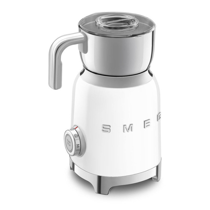 Chocolatière SMEG Blanc MFF11WHEU – Multifonction & Mousseur | Ménachoc