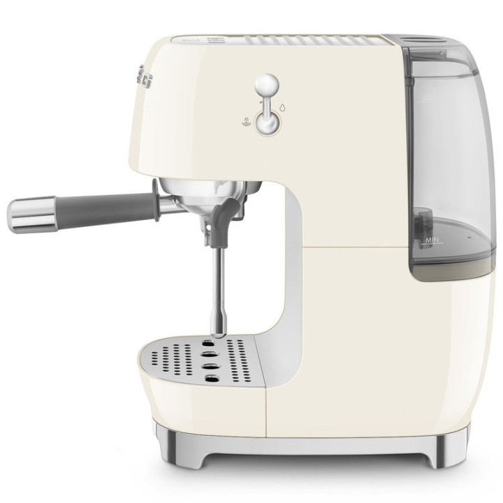Machine à café SMEG Crème ECF03CREU – Expresso & Cold Brew | Ménachoc