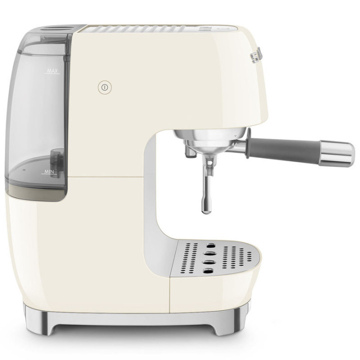 Machine à café SMEG Crème ECF03CREU – Expresso & Cold Brew | Ménachoc