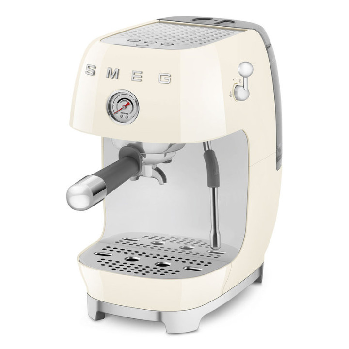 Machine à café SMEG Crème ECF03CREU – Expresso & Cold Brew | Ménachoc
