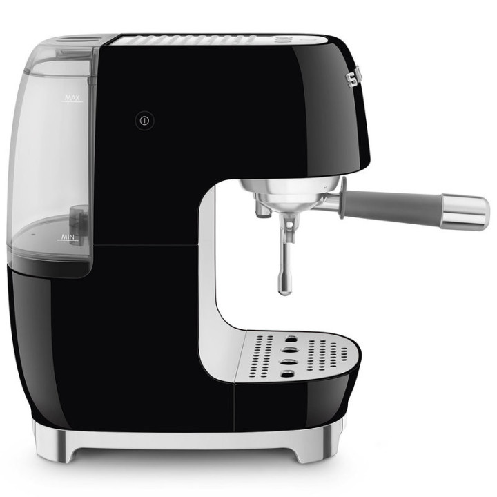 Machine à café SMEG Noir ECF03BLEU – Design Années 50 | Ménachoc