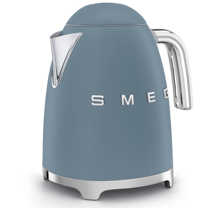 Bouilloire Électrique SMEG KLF03SBMEU Bleu Orage - Design Rétro Années 50