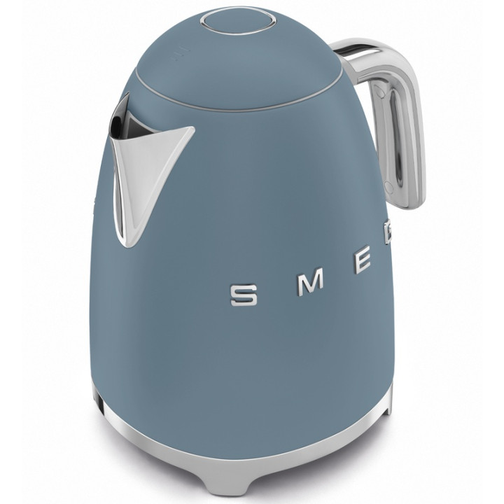 Bouilloire Électrique SMEG KLF03SBMEU Bleu Orage - Design Rétro Années 50
