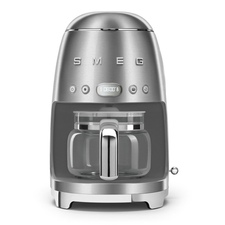 Machine à café filtre SMEG DCF02SSEU Inox - Design rétro et fonctionnalités modernes