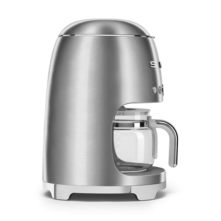 Machine à café filtre SMEG DCF02SSEU Inox - Design rétro et fonctionnalités modernes