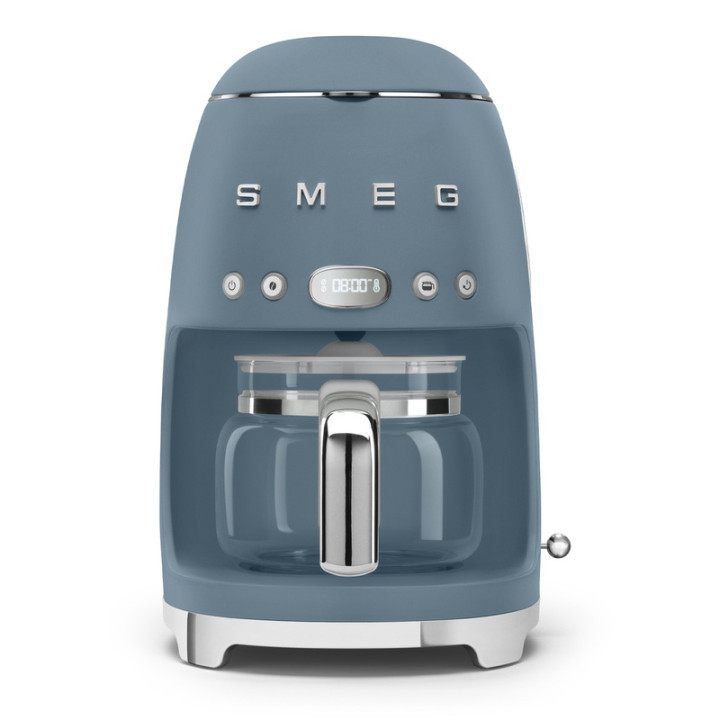 Cafetière filtre SMEG DCF02SBMEU Bleu orage - Style rétro années 50