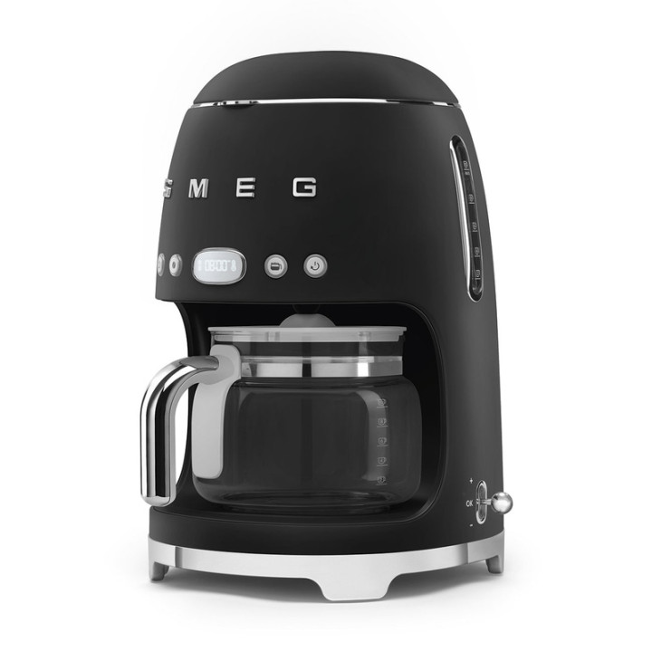 Cafetière filtre SMEG DCF02BLMEU Noir mat - Design rétro années 50
