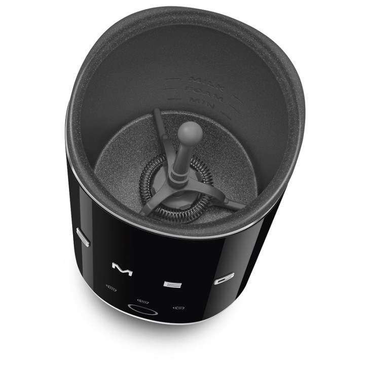 Emulsionneur de lait SMEG MFF02BLEU Noir rétro - Style années 50