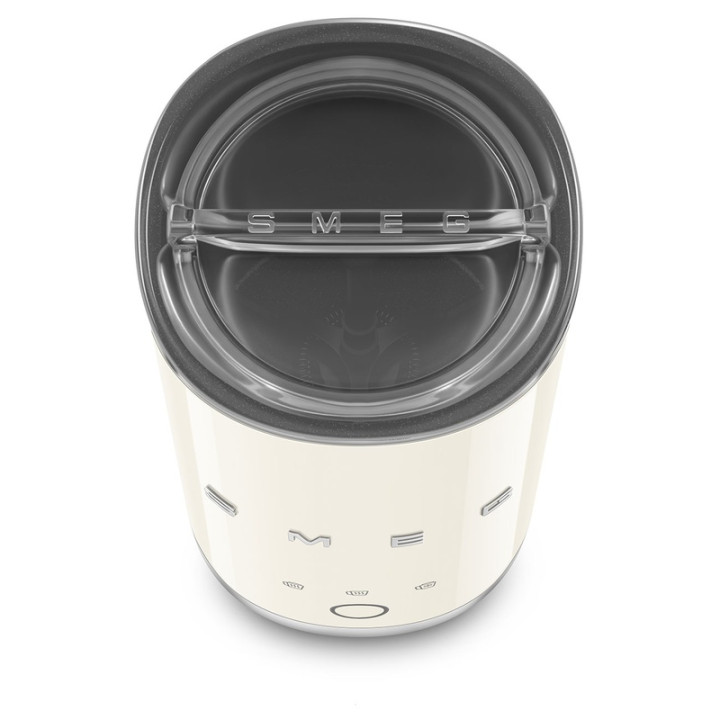 Emulsionneur de lait SMEG MFF02CREU - Design rétro années 50 crème