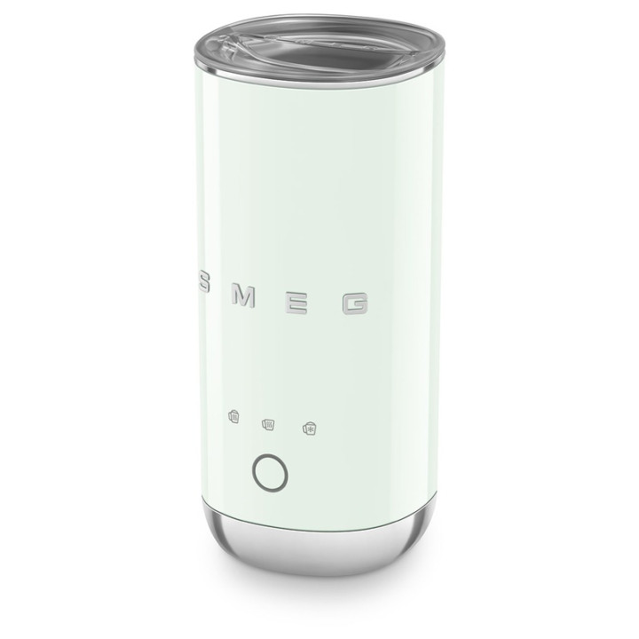 Emulsionneur de lait SMEG MFF02PGEU Vert d'eau - Design rétro et mousse parfaite