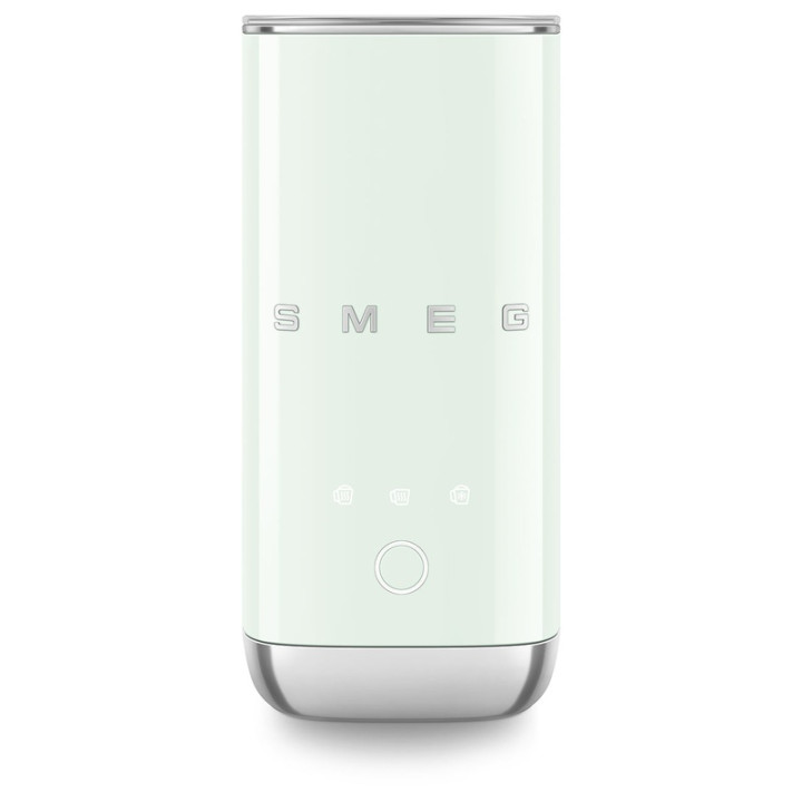 Emulsionneur de lait SMEG MFF02PGEU Vert d'eau - Design rétro et mousse parfaite