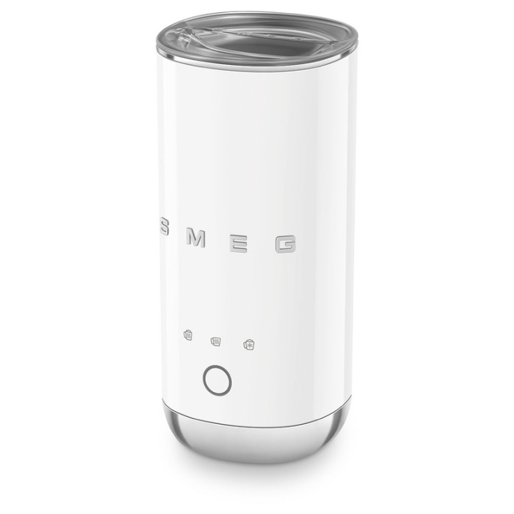 Emulsionneur de lait SMEG MFF02WHEU Blanc - Design rétro années 50