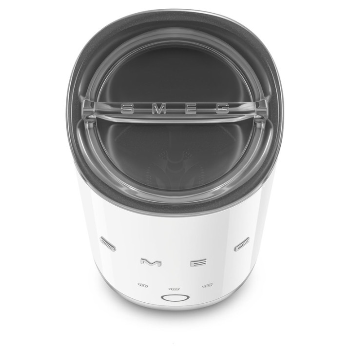 Emulsionneur de lait SMEG MFF02WHEU Blanc - Design rétro années 50