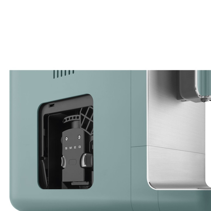 Machine à café automatique SMEG BCC12EGMEU Vert Émeraude Mat - Design compact et élégant