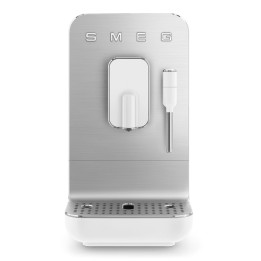 Machine à café automatique SMEG BCC12WHMEU Blanc Mat avec broyeur intégré