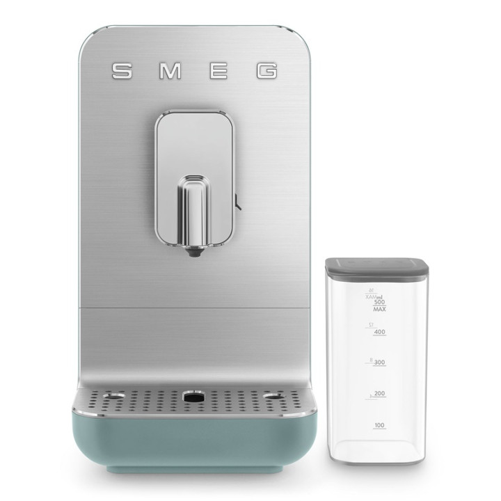 Machine à café automatique SMEG BCC13EGMEU Vert Émeraude Mat avec broyeur intégré