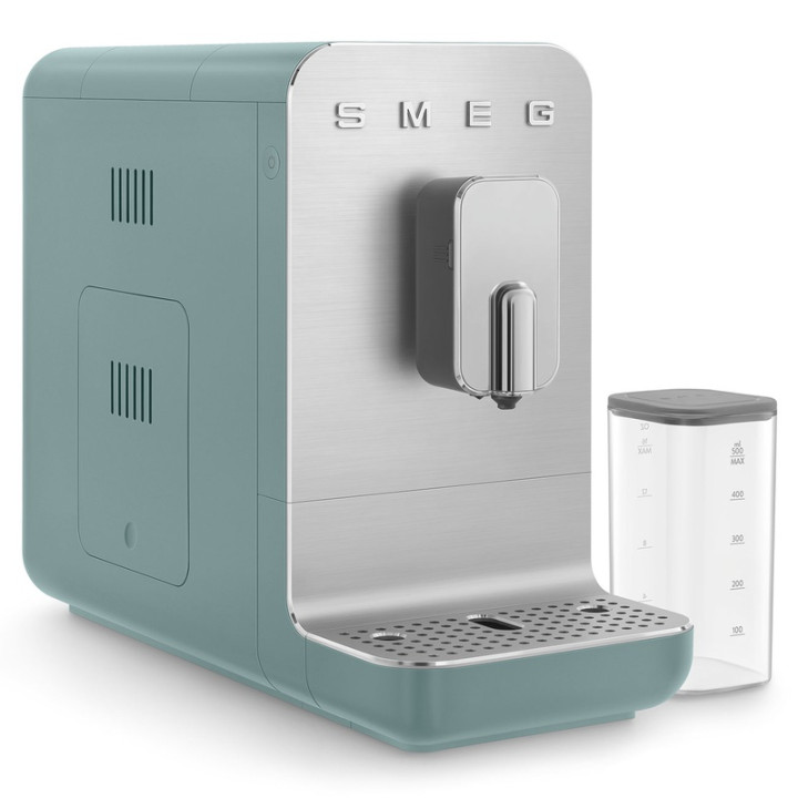 Machine à café automatique SMEG BCC13EGMEU Vert Émeraude Mat avec broyeur intégré