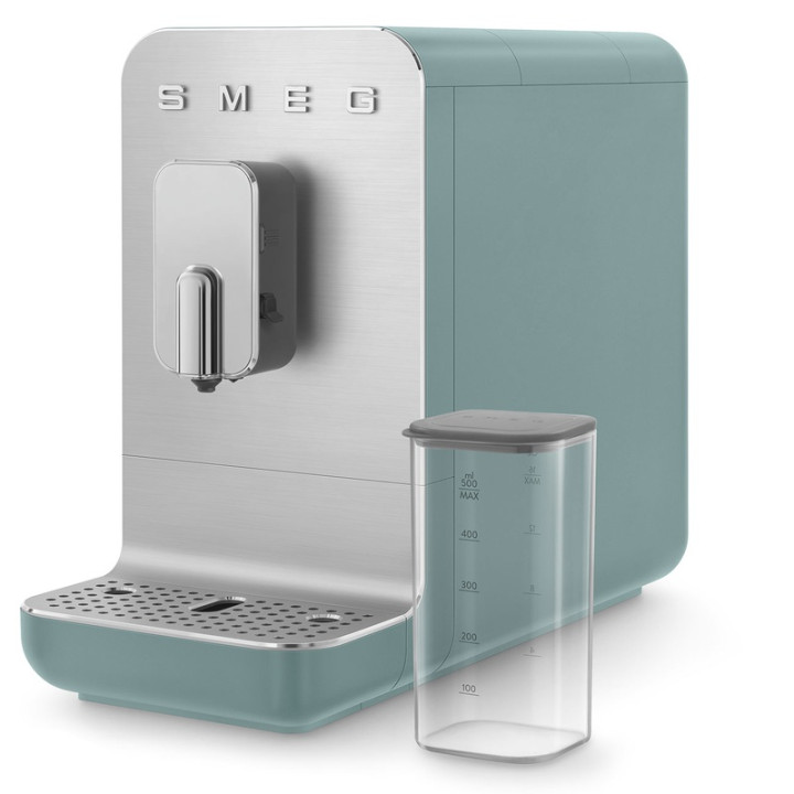 Machine à café automatique SMEG BCC13EGMEU Vert Émeraude Mat avec broyeur intégré