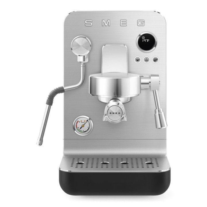 Machine à café Expresso SMEG EMC02BLMEU Noir Mat - Performance barista à domicile
