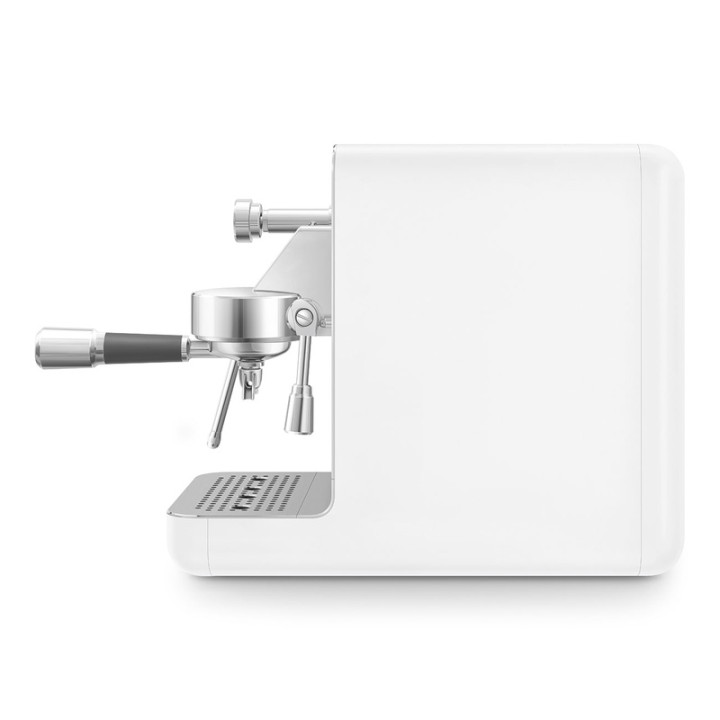 Machine à café Expresso SMEG EMC02WHMEU Blanc Mat - Design rétro et qualité barista