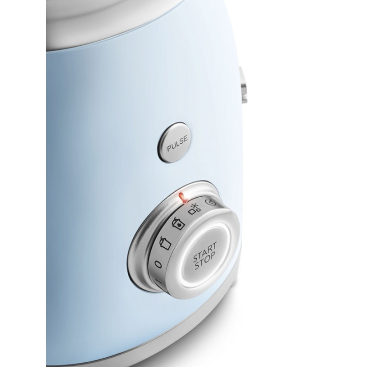 Blender SMEG BLF03PBEU Années 50 Bleu Azur - Performance Rétro
