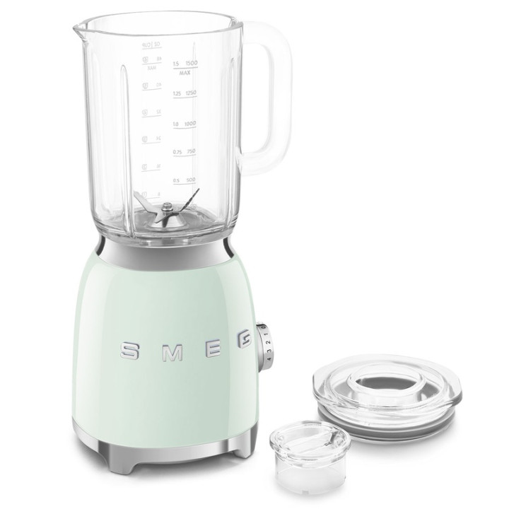 Blender SMEG BLF03PGEU Vert d'Eau - Design Rétro Années 50