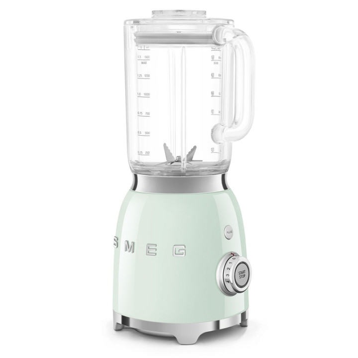 Blender SMEG BLF03PGEU Vert d'Eau - Design Rétro Années 50