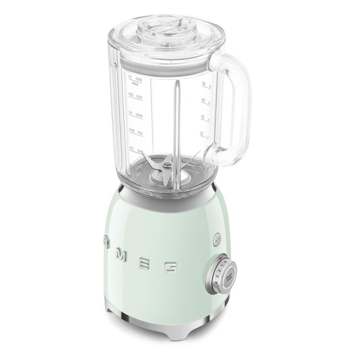 Blender SMEG BLF03PGEU Vert d'Eau - Design Rétro Années 50