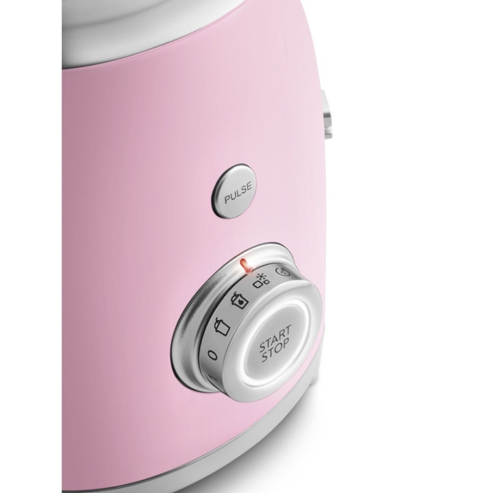 Blender SMEG BLF03PKEU Rose Rétro Années 50 Puissant