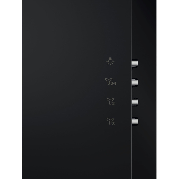 Hotte décorative verticale ELECTROLUX LFV329K Série 600 90 cm 66 dB | Ménachoc