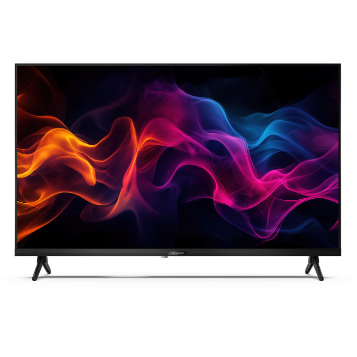 TV Full HD QLED Google TV™ SHARP 32GF3265E 32" 80 cm vue de face design