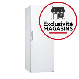 Congélateur armoire BOSCH Série 6 GSN58EWDV | Ménachoc